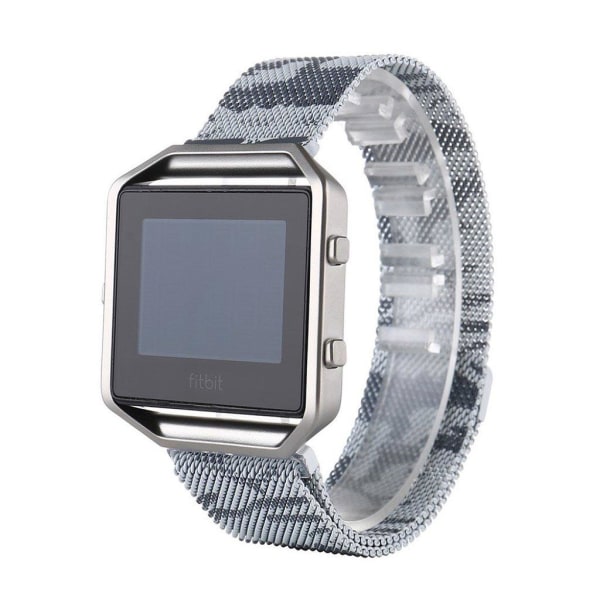 Fitbit Blaze milanesisk loop klockarmband - Silver Silvergrå