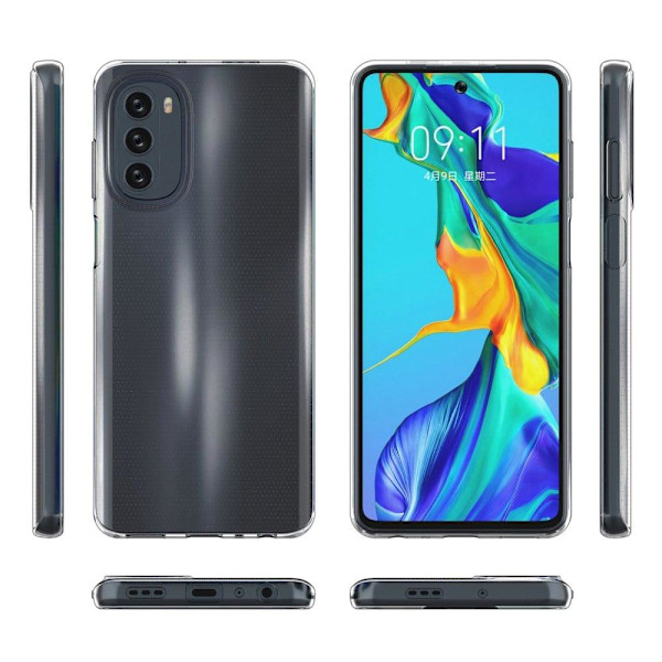 Ultrasmalt transparent fodral för Motorola Moto G62 5G Transparent