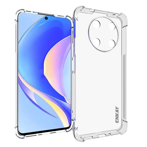 ENKAY genomskinligt droppsäkert fodral för Huawei nova Y90 Transparent