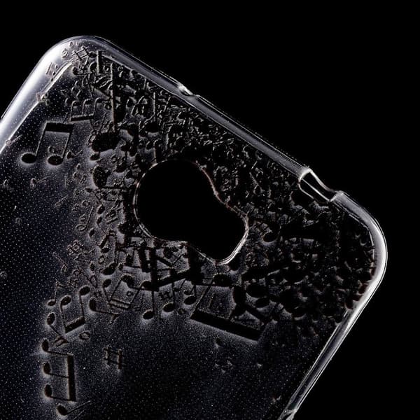 Huawei Y6II Compact silikondeksel m/ motiv - Noter Black