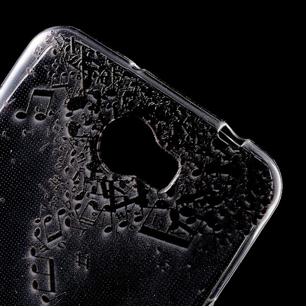 Huawei Y6II Compact smart silikonecover - Musik node Black