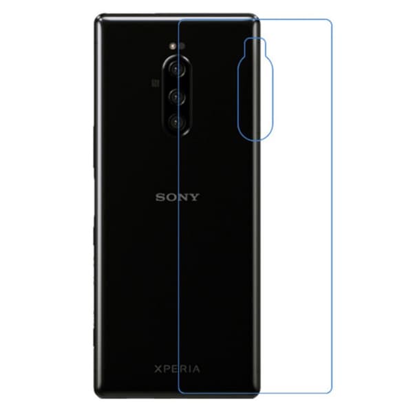Ultraklar LCD skærmbeskyttelse til Sony Xperia 1 Transparent