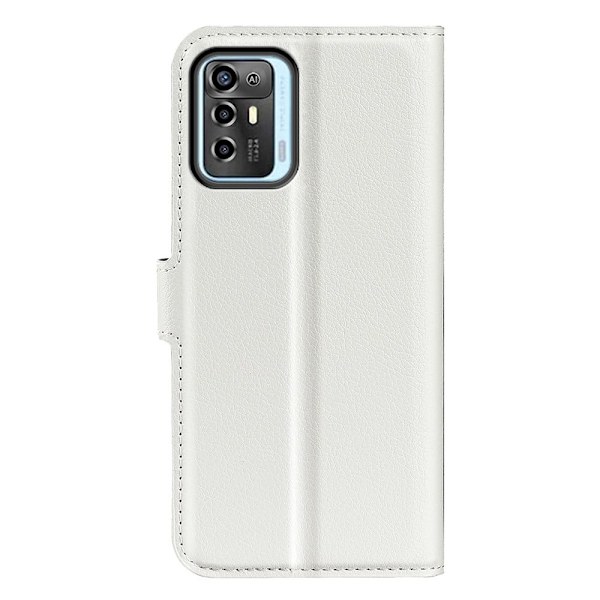 Classic ZTE Blade A72 Läppäkotelo - Valkoinen White