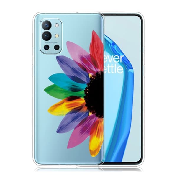 Deco OnePlus 9R skal - Färgglad Blomma multifärg