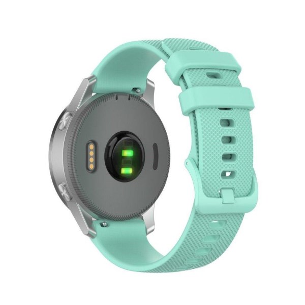 Garmin Vivomove 3S / Vivoactive 4S grid texture silicone watch b Green