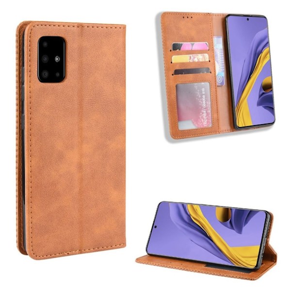 Bofink Vintage läder Samsung Galaxy S20 Plus fodral - Brun Brun