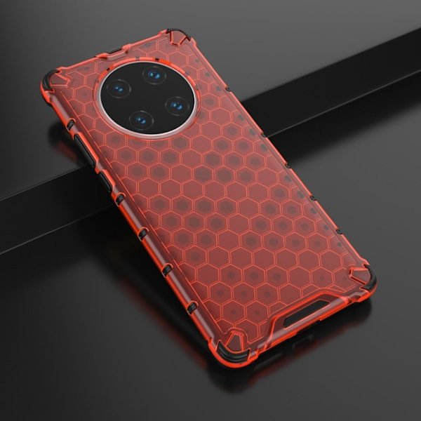 Bofink Honeycomb Huawei Mate 40 Pro Plus Etui - Rød Red