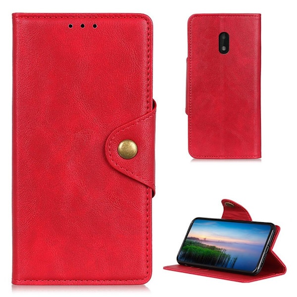 Alpha Nokia C1 Plus Flippetui - Rød Red