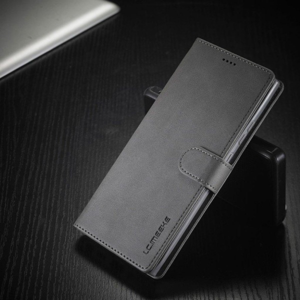 LC.IMEEKE Samsung Galaxy Note 20 Ultra Flip kotelot - Harmaa Silver grey