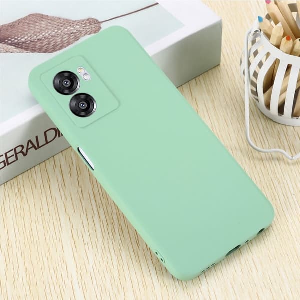 Matte Liquid OnePlus Nord N300 silikone cover - Grøn Green