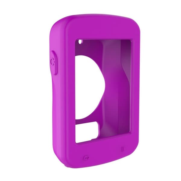 Garmin Edge 820 Flexibelt silikon skydds ram - Lila Lila
