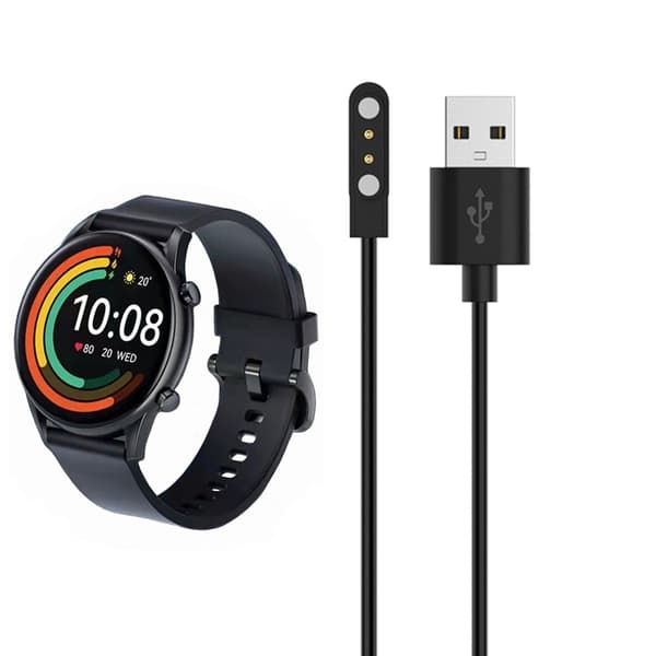1 m Haylou RT2 (LS10) magnetisk USB-ladekabel Black