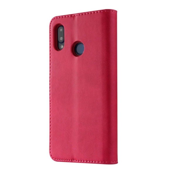 Huawei P20 Lite LC.IMEEKE PU Nahkainen Lompakko Kotelo Kortti Pa Pink