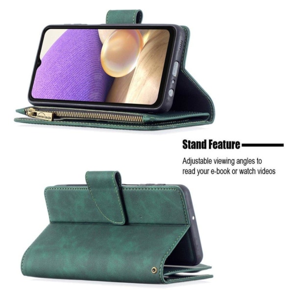 Premium Wallet Samsung Galaxy A32 5g Flip Etui - Grøn Green
