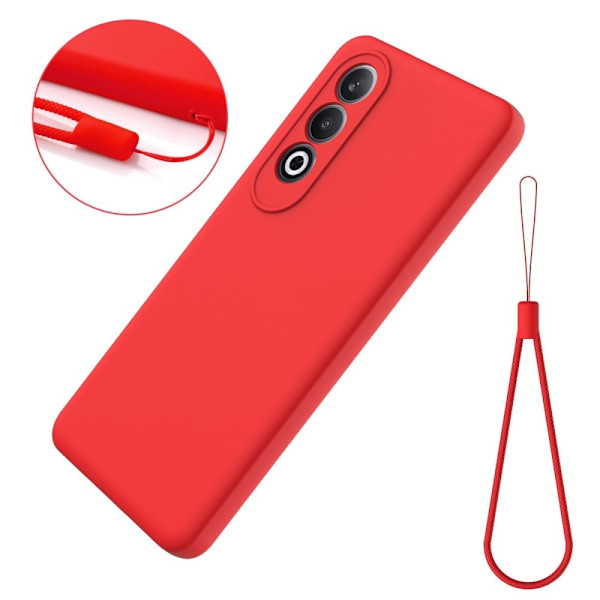 Matte Liquid OnePlus Nord CE4 silikone cover - Rød Red