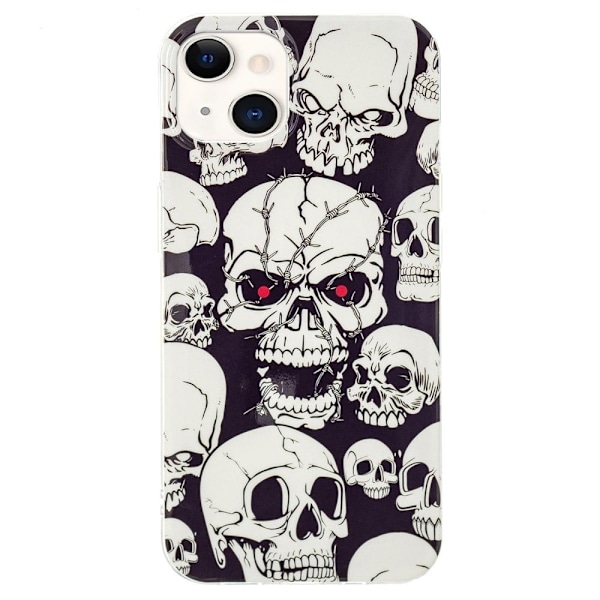 Deco iPhone 14 skal - Dödskalle Svart