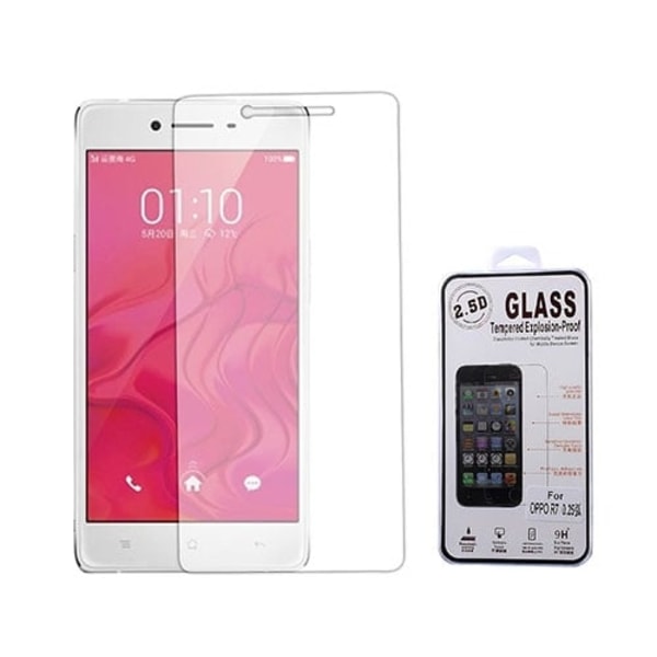 0.25mm Skärmskydd med Arc Edge för OPPO R7 Transparent