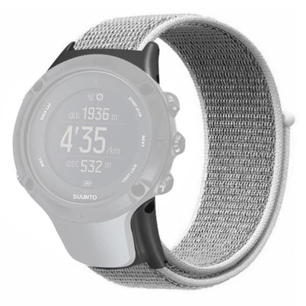 Suunto Ambit3 / Ambit3 Peak Klockarmband Nylon Sport Loop Klockarmband - Snäckskal Vit Vit