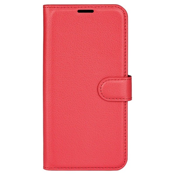 Klassisk Samsung Galaxy M33 5G flip etui - Rød Red