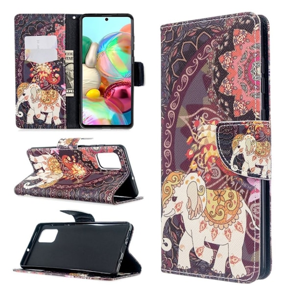 Wonderland Samsung Galaxy A71 fodral -Flerfärgad multifärg