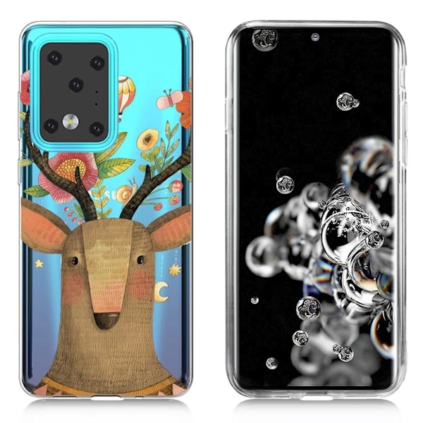 Deco Samsung Galaxy S20 Ultra kotelot - Hirvi Brown