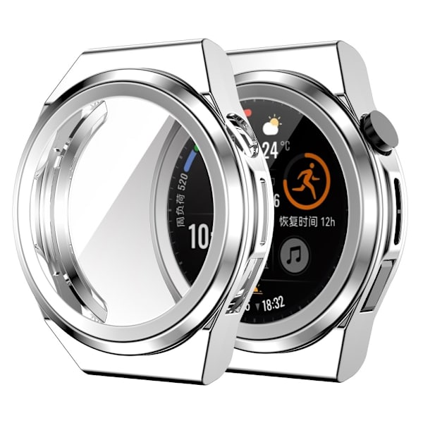 Huawei Watch GT Runner galvanointi kansi - Hopea Silver grey