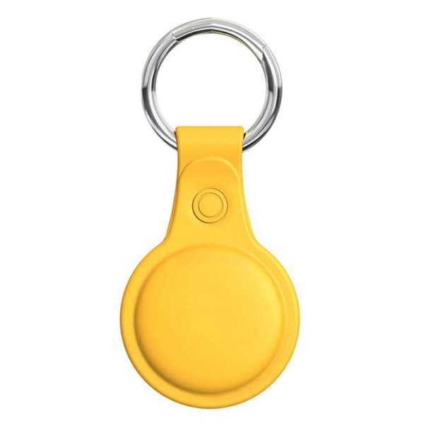 AirTags luskede silikoneovertræk - Gul Yellow