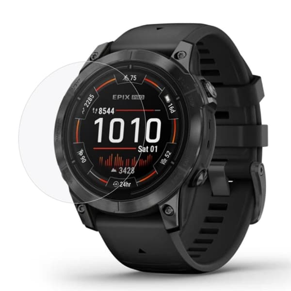 Garmin Epix Pro (51mm) HD clear screen protector Transparent