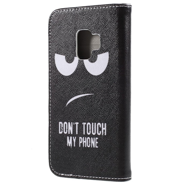 Samsung Galaxy S9 Fodral med ett trendigt motiv - Dont touch multifärg