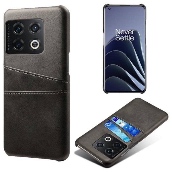 Dual Card Suojakotelo OnePlus 10 Pro - Musta Black