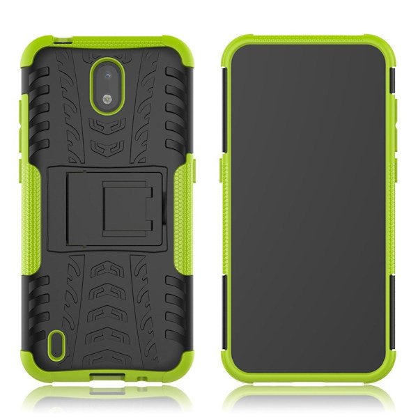 Offroad Nokia 1.3 kotelot - Musta / Vihreä Black