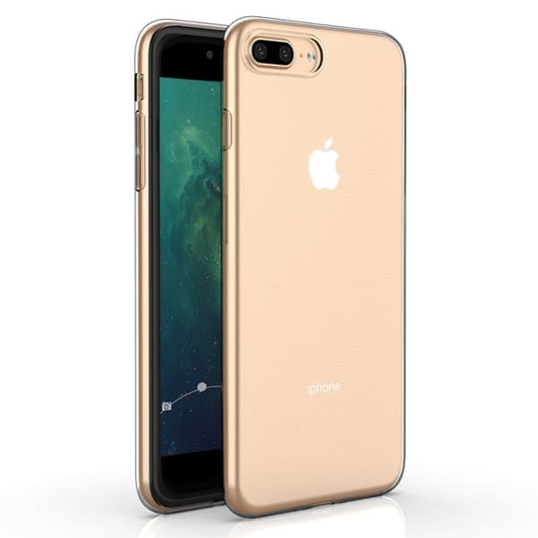 Ultratynt gjennomsiktig etui for iPhone 7 Plus / 8 Plus Transparent