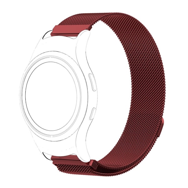 Samsung Gear Fit2 R360 tyylikäs ranneke - Punainen Red