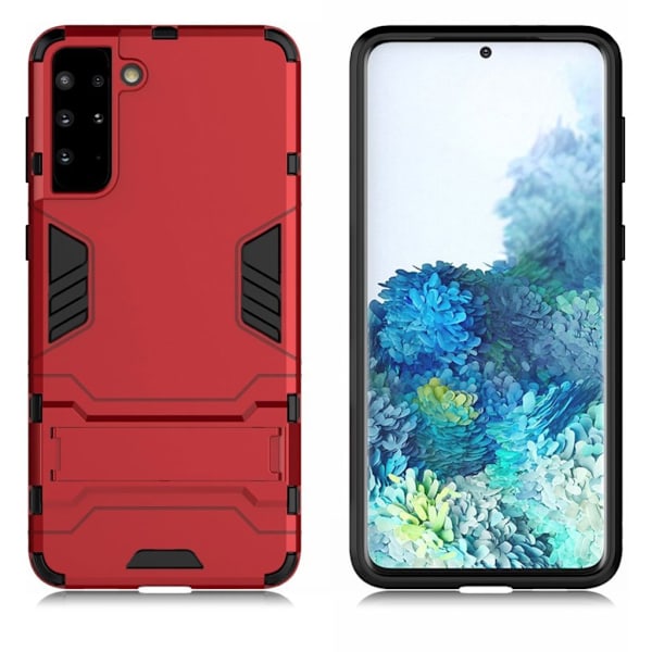 Cool Guard Samsung Galaxy S21 Plus 5G kotelot - Punainen Red