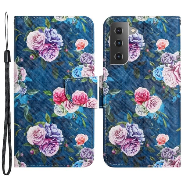 Wonderland Samsung Galaxy S22 Plus Flippetui - Fluorescent Rose Multicolor