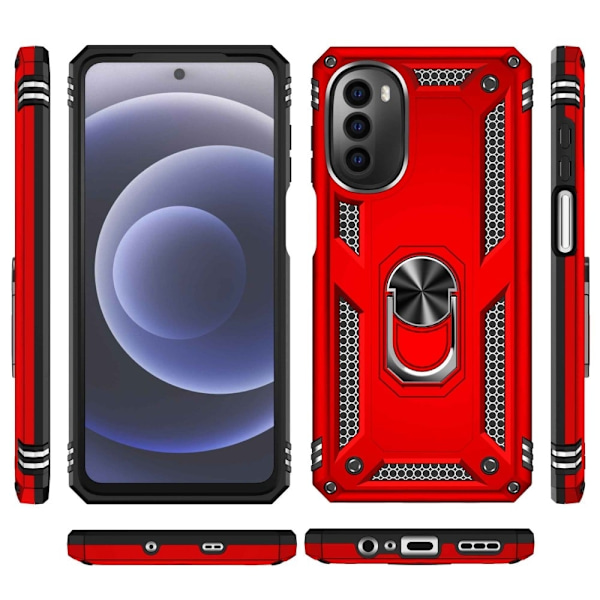 Bofink Combat Motorola Moto G52 Etui - Rød Red