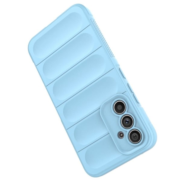 Blødt grebsformet cover til Samsung Galaxy A54 - Sølv/Grå Silver grey