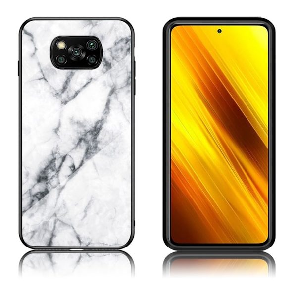 Fantasy Marble Xiaomi Poco X3 / X3 Nfc Cover - Hvid White
