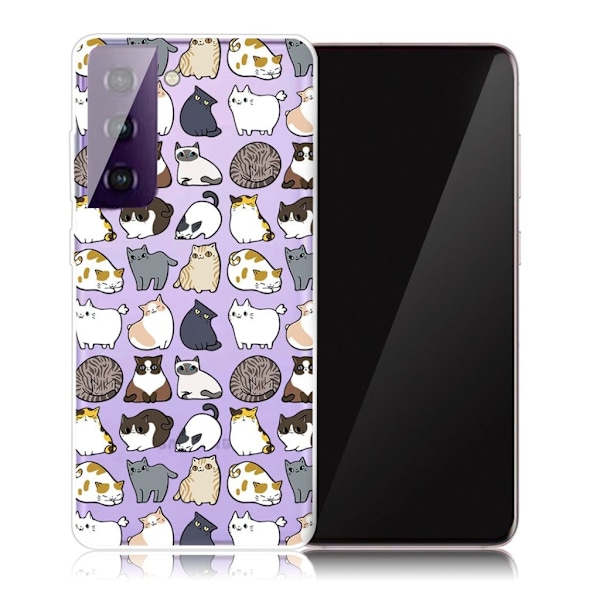 Deco Samsung Galaxy S21 kotelo - kissat Multicolor
