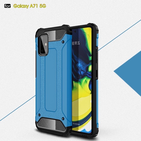 Armour Guard cover - Samsung Galaxy A71 5G - Babyblå Blue