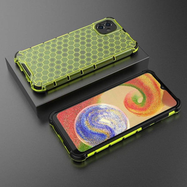 Bofink Honeycomb Samsung Galaxy A04 skal - Grön Grön