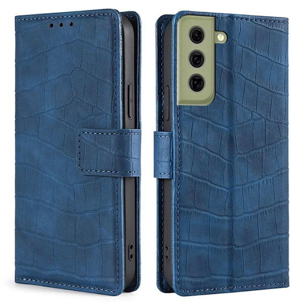 Croco Samsung Galaxy S21 FE skal - Blå Blå