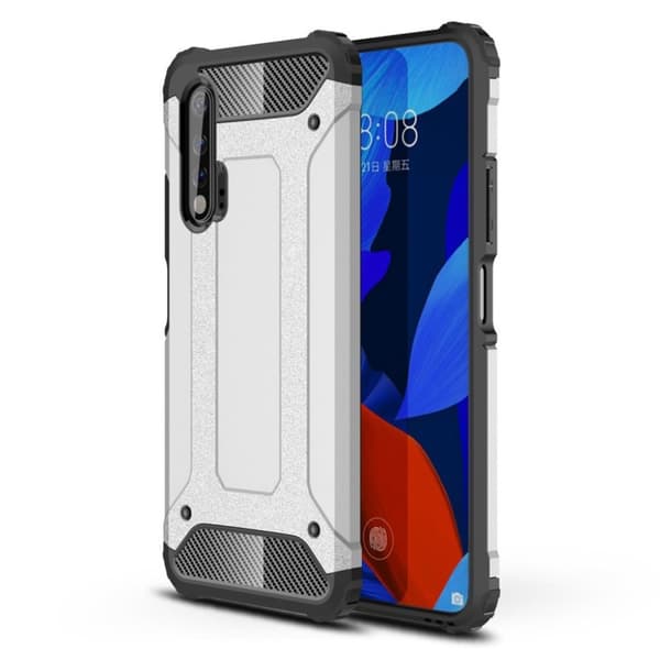 Armor Guard etui - Huawei Nova 6 - Sølv Silver grey