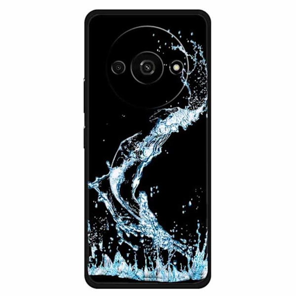Imagine Xiaomi Redmi A3 / Xiaomi Poco C61 deksel - Blå Vanndråpe Blue