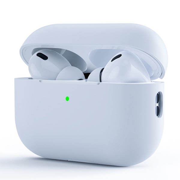 AirPods Pro 2 silikonöverdrag - Vit Vit