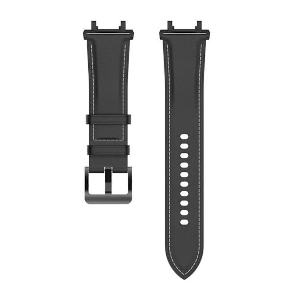 Amazfit T-Rex 2 aito nahkakellon hihna työkalulla - Musta Black