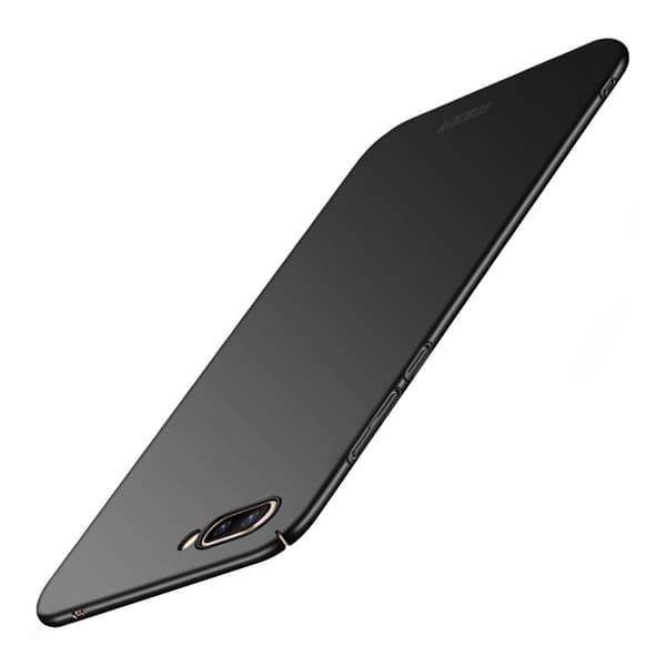 MOFI Huawei Honor 10 mobiletui i plastik med super slim design - Sort Black