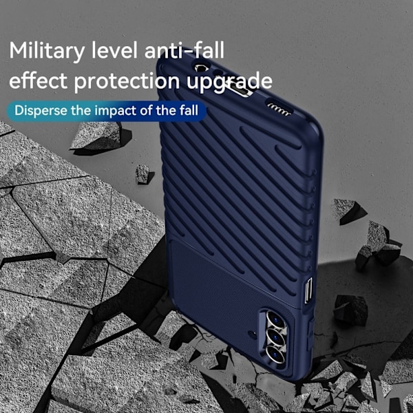 Thunder Samsung Galaxy A13 5G Etui - Blå Blue