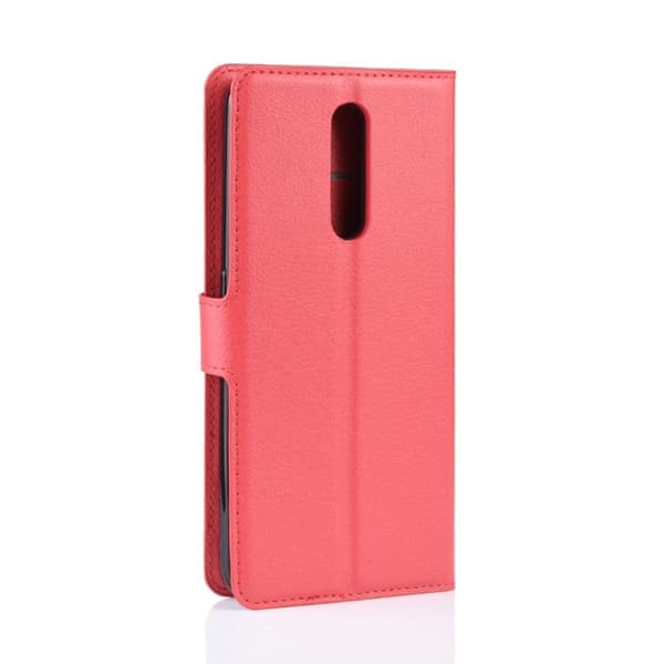 Simple Oppo F11 flip fodral - Röd Röd