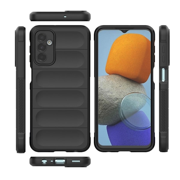 Mjukt greppformat Samsung Galaxy M23 / Samsung Galaxy F23 skal - Svart Svart